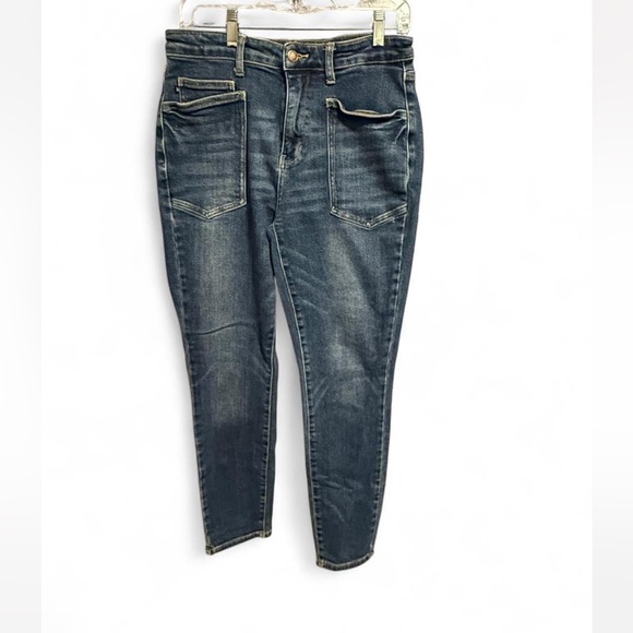 Judy Blue Dark Wash high rise Skinny Jeans - Picture 1 of 8
